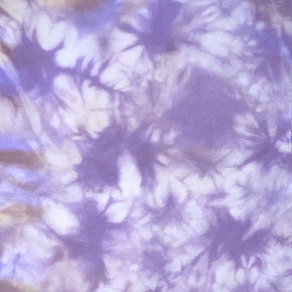 SOLD_Women's Tie-Dye Crewneck Sweatshirt with Asymmetrical Zipper - JoyLab - Picture 5 of 5